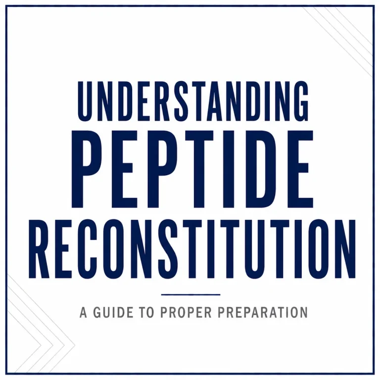 peptide reconstitution guide